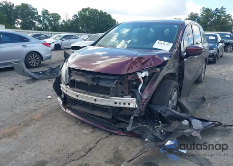 2018 Honda Odyssey Ex из США, поврежденный, VIN 5FNRL6H59JB061545